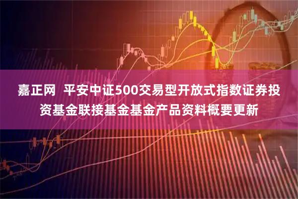 嘉正网  平安中证500交易型开放式指数证券投资基金联接基金基金产品资料概要更新
